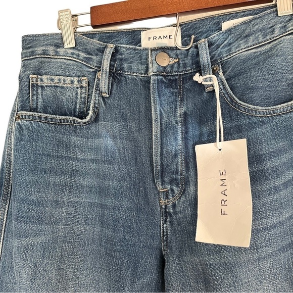 Frame Le Original High Rise Jeans in Kessler Rips - Picture 7 of 11